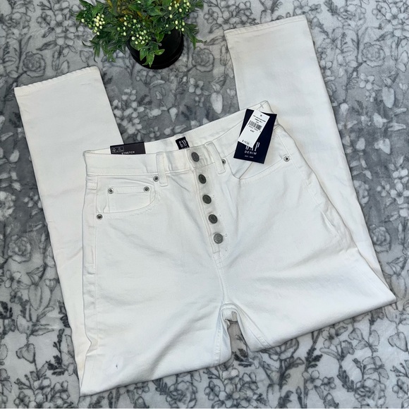 🐩 GAP High Rise Straight Leg Jeans - Picture 4 of 16